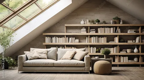 Loft shelving