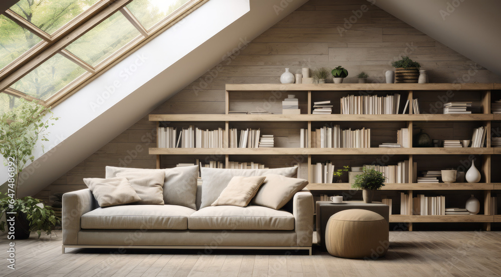 Loft shelving